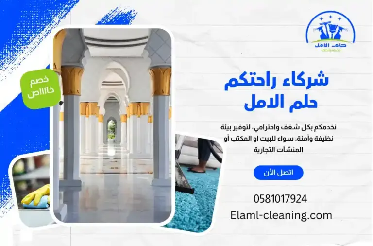 شركة تنظيف مساجد في الوجه